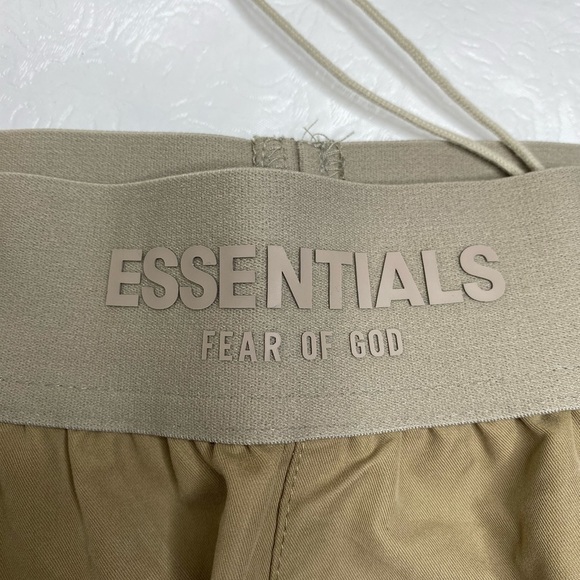 Essentials x Fear of God Logo Waisted Khaki Cargo Skirt NWT - Picture 7 of 8